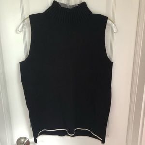 Zara Sleeveless Turtleneck Top